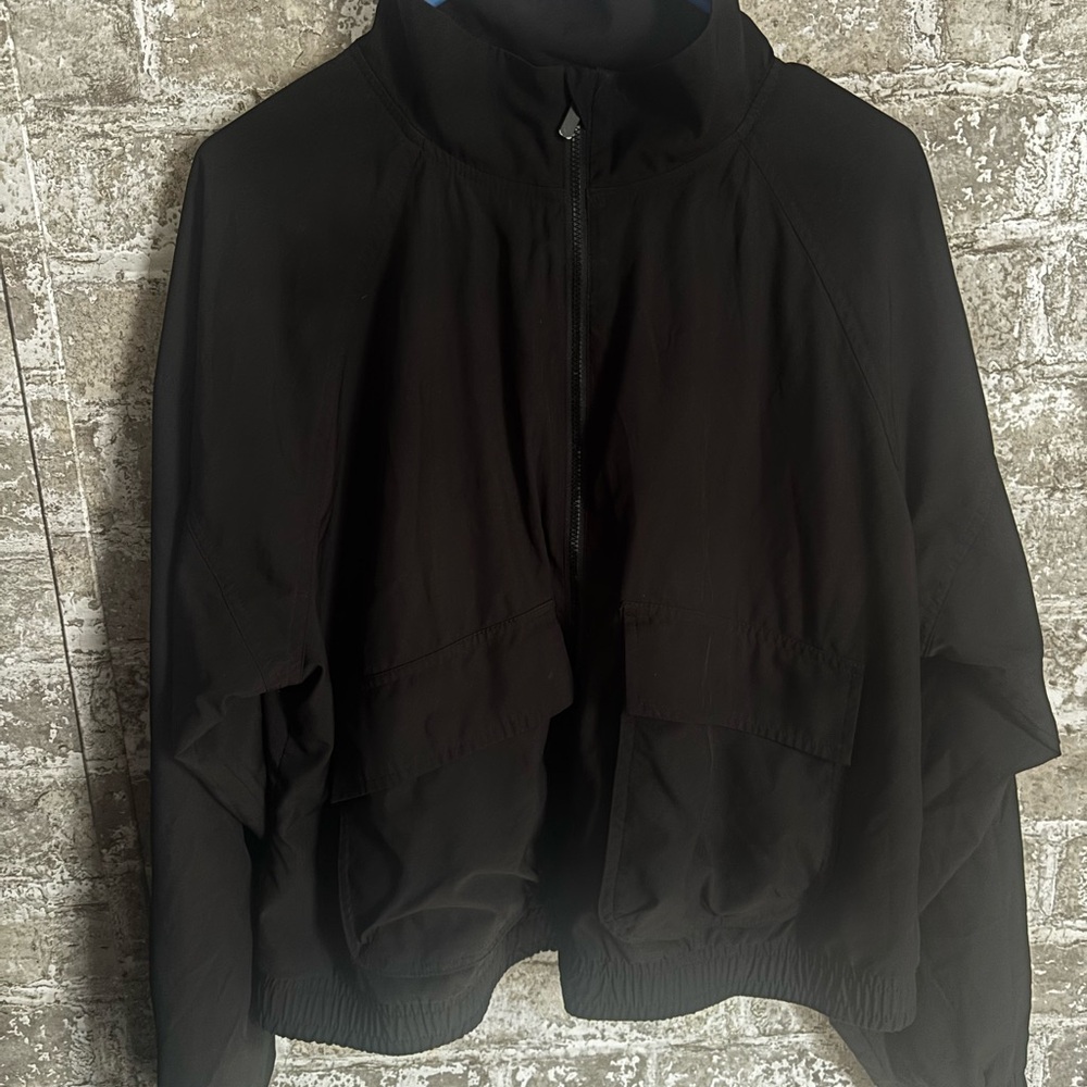 Old Navy Women's Black Bomber Jacket